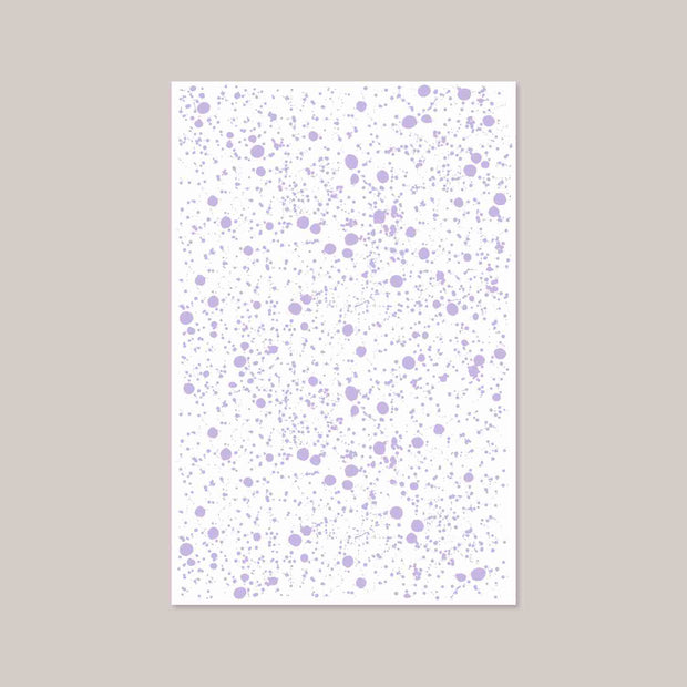 Lilac Polkra x Hot Pottery Splatter Tablecloth