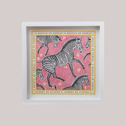 Fee Greening Signed Collective Noun Print - A Dazzle of Zebras